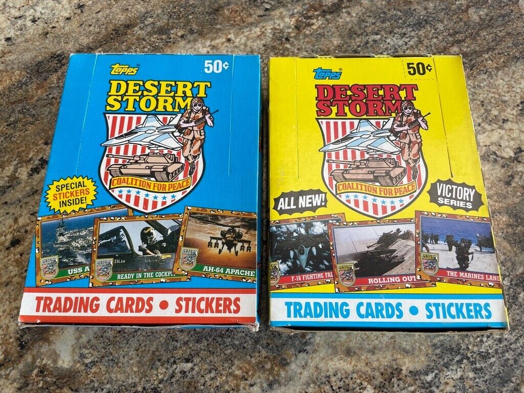 1991 TOPPS 1&2 SERIES ONE & SERIES TWO(VICTORY SERIES) BOX LOT - Please Read