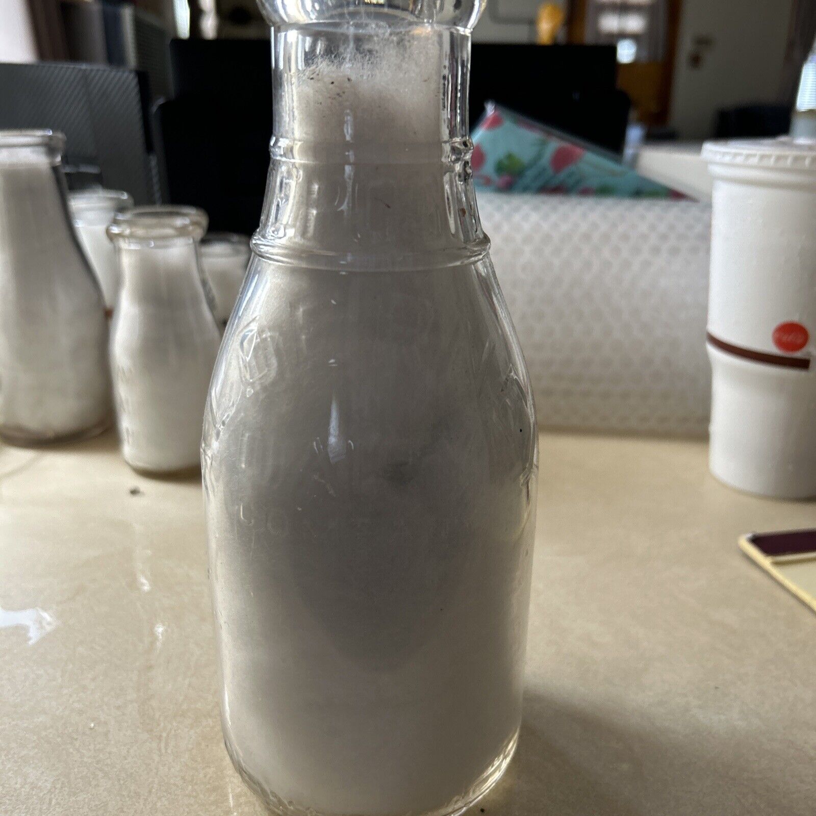 Alderney Dairy Company Newark NJ Quart Bottle
