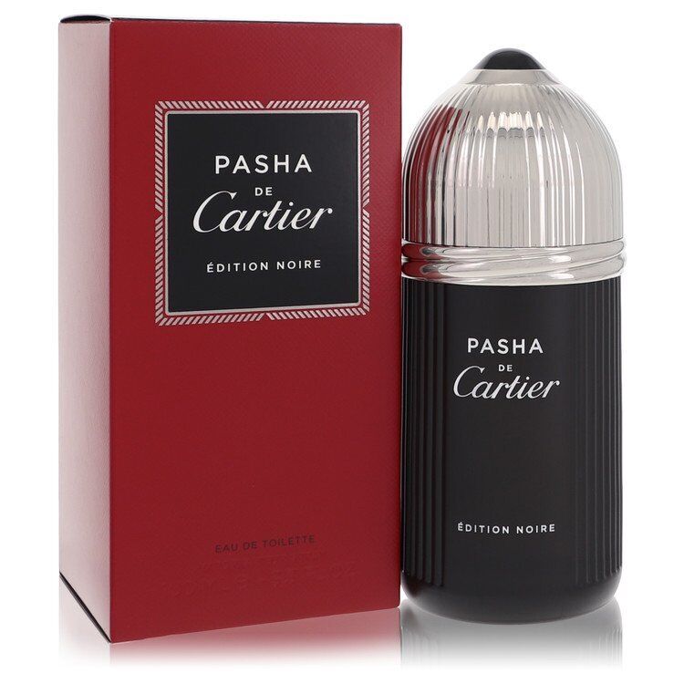 Pasha De Cartier Noire by Cartier, Eau De Toilette Spray 3.3 oz