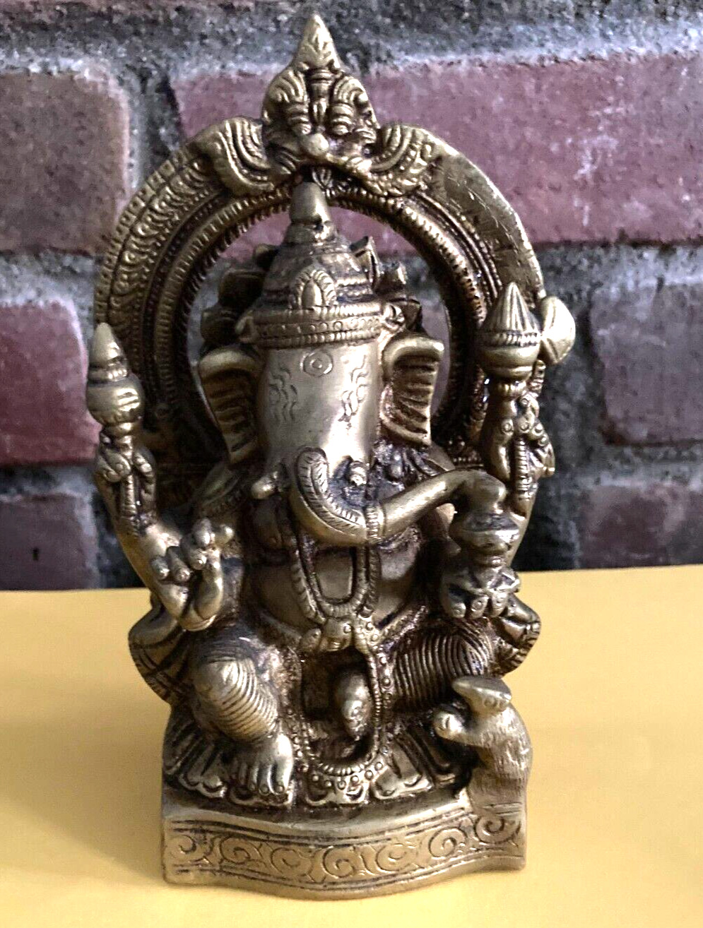 Ganesha  - Bronze - India - Second half 20th Century Statue Hindu Elephant God