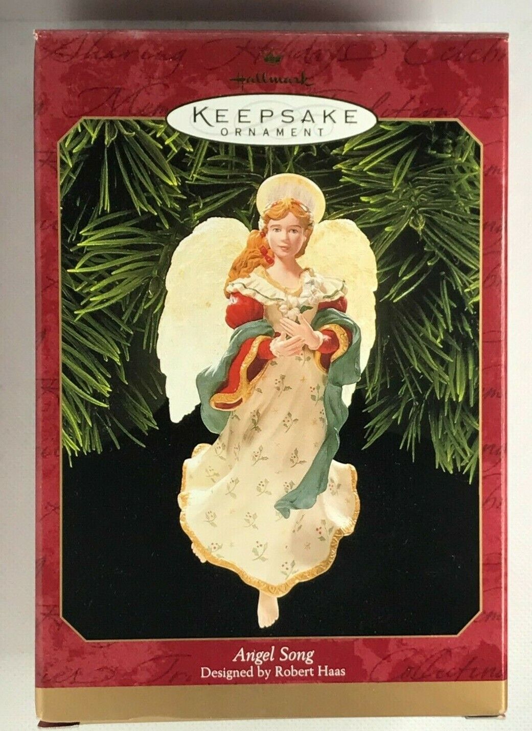 1999 Hallmark Keepsake Christmas Ornament Angel Song