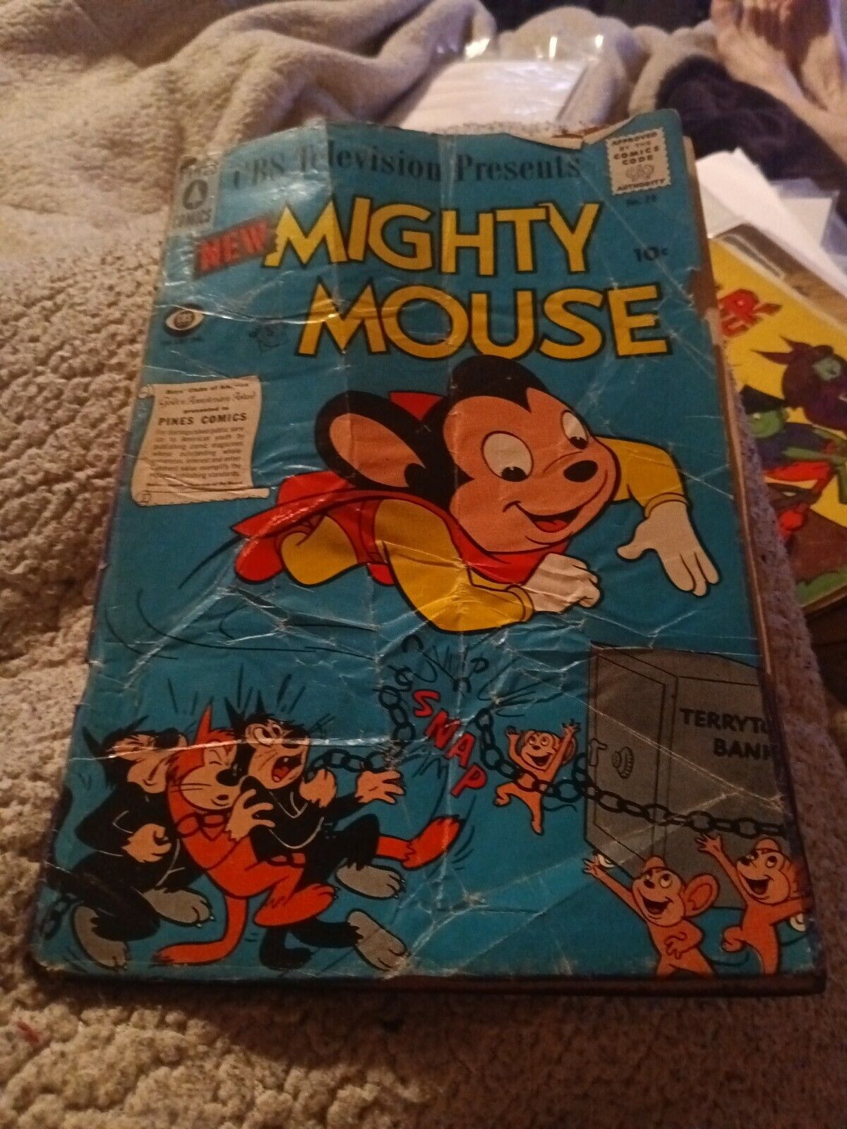 MIGHTY MOUSE #78 June 1958 PINES COMICS SILVER AGE TERRY TOONS