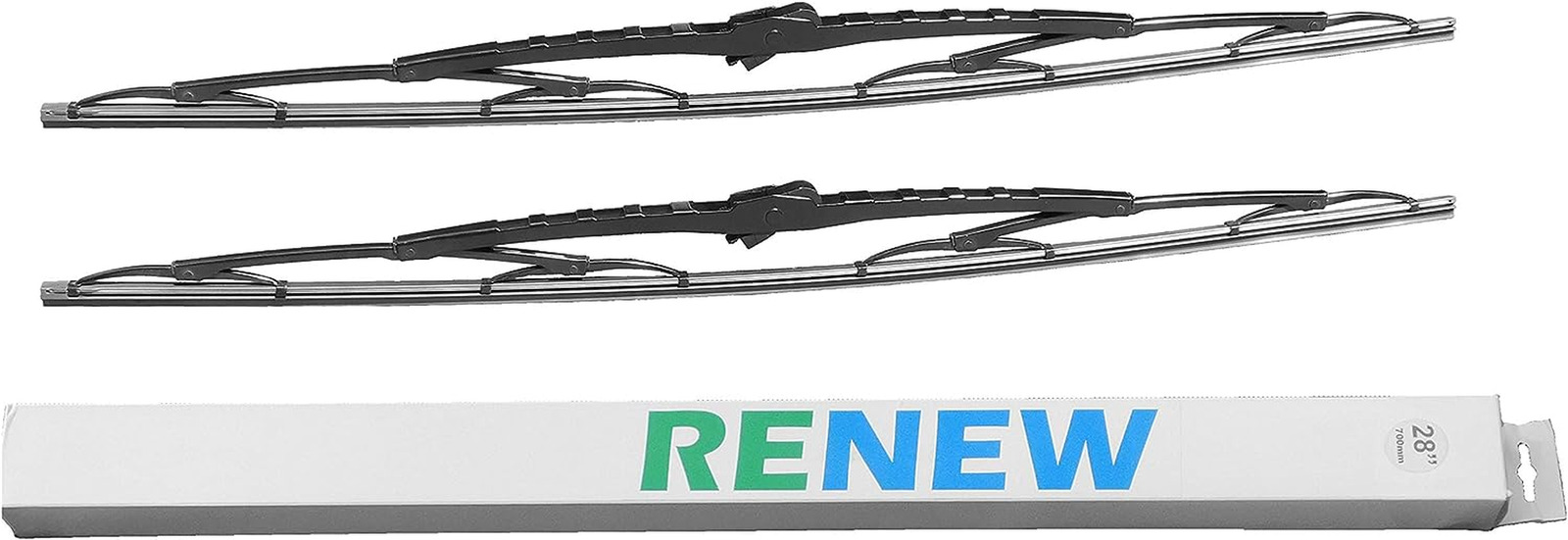 28 Inch Wiper Blade Pair for RV or Motorhome with Large 12Mm J Hook RW28HKF