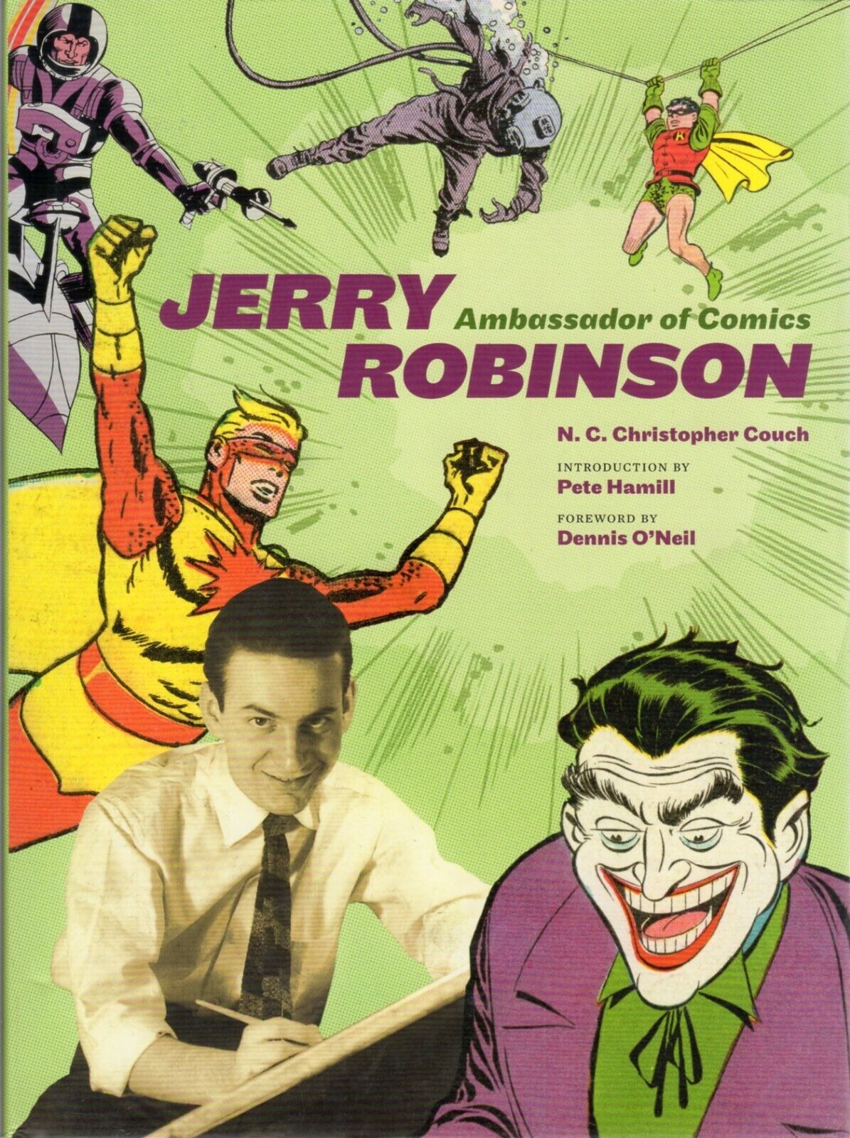 Jerry Robinson: Ambassador of Comics (2010) Abrams Comicarts Hardcover excellent