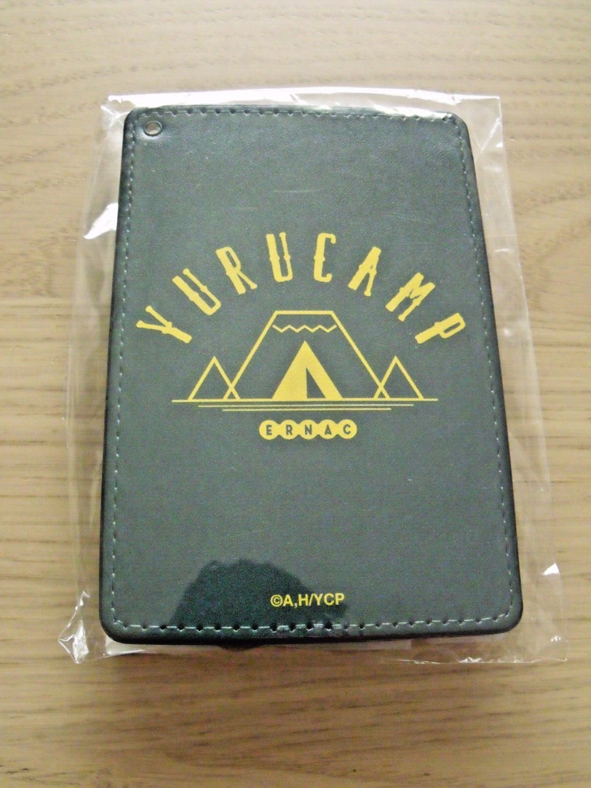 YuruCamp (Laid-Back Camp) College Design Leather Pass Case