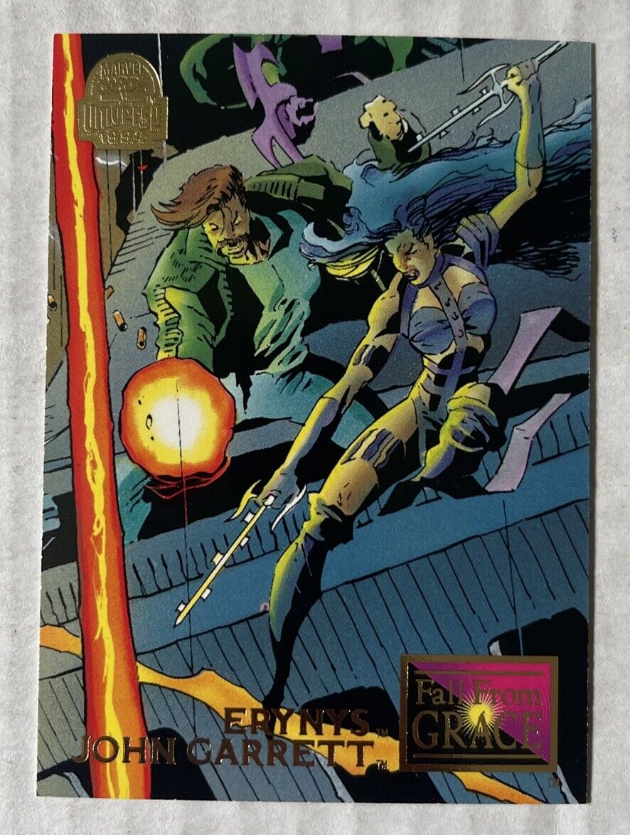 1994 Fleer Marvel Universe # 69 Erynys John Garrett