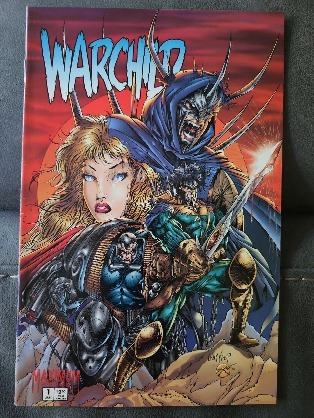 WARCHILD #1   FIRST PRINTING 