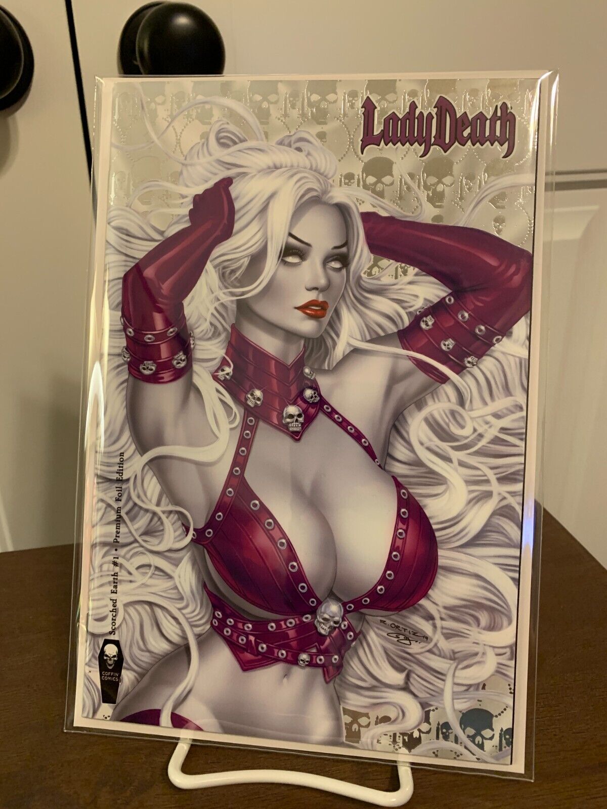 Lady Death Scorched Earth #1 Premium Foil Edition Coffin Comics NM 2020
