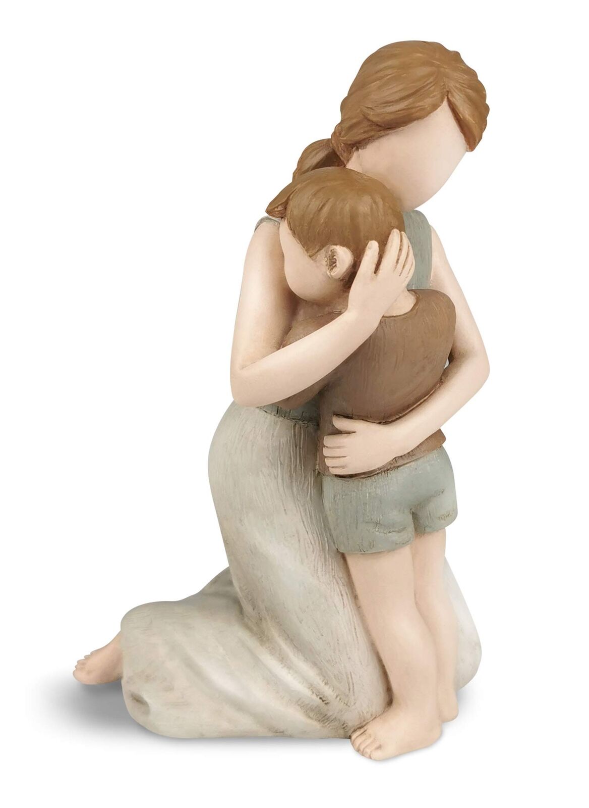 Mother and Son Figurines Statues, The Greatest Bond Mon and Child Sculptures,...