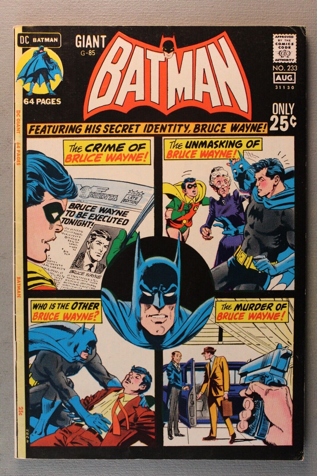 GIANT BATMAN #233 *1971* 