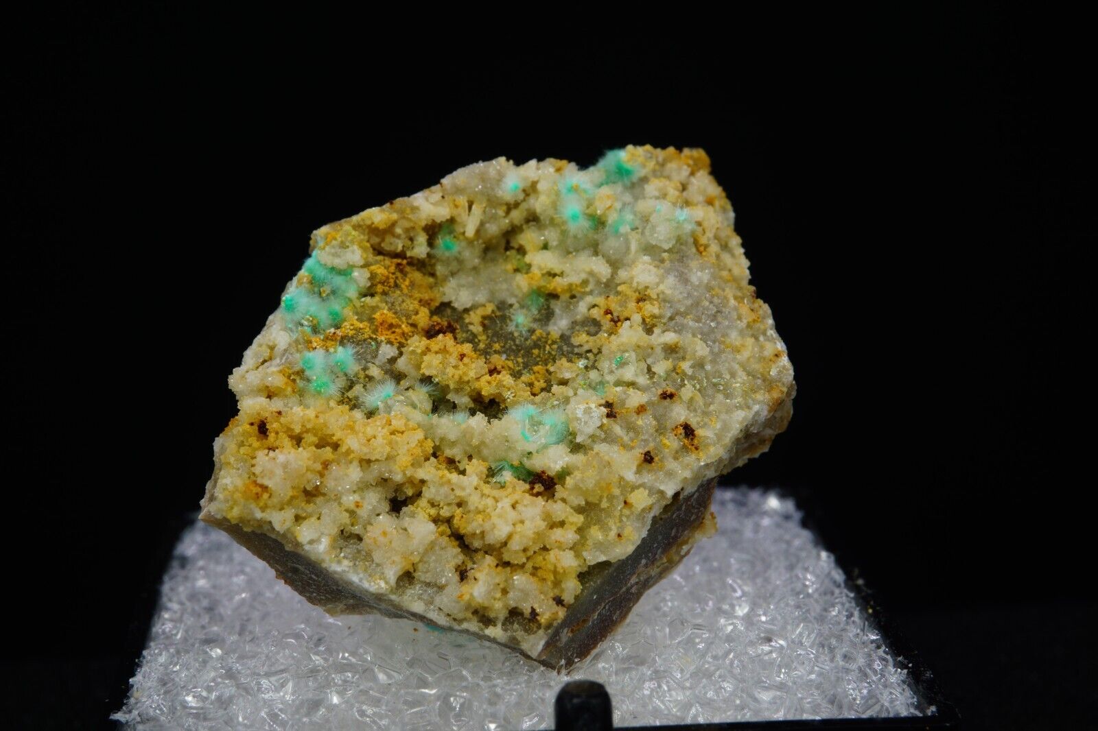 Mixite / RARE Thumbnail Mineral Specimen / Northern Spy Mine, Utah