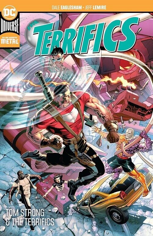 The Terrifics Vol. 2: Tom Strong and the Terrifics by Jeff Lemire (Paperback)