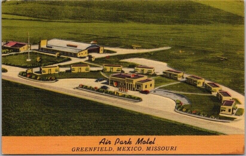 Vintage 1950s MEXICO, Missouri Postcard \
