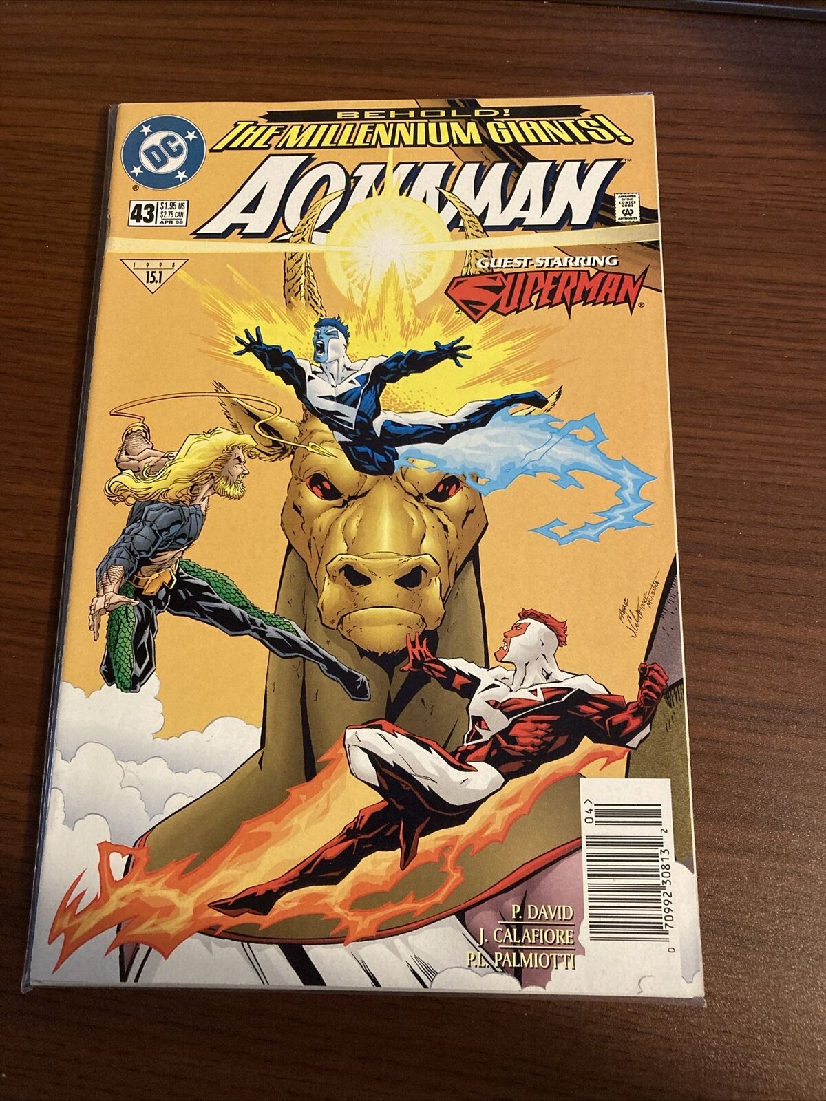 Aquaman 43 Newsstand Variant Millennium Giants Rare Only Copy On EBay