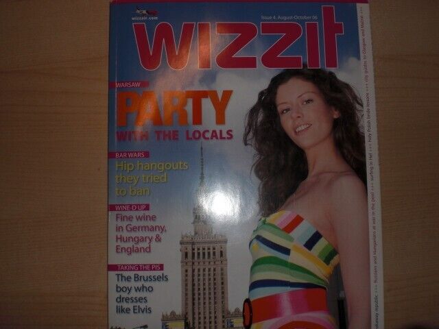 Inflight Magazine RARE Wizzair Aig-Oct 2006