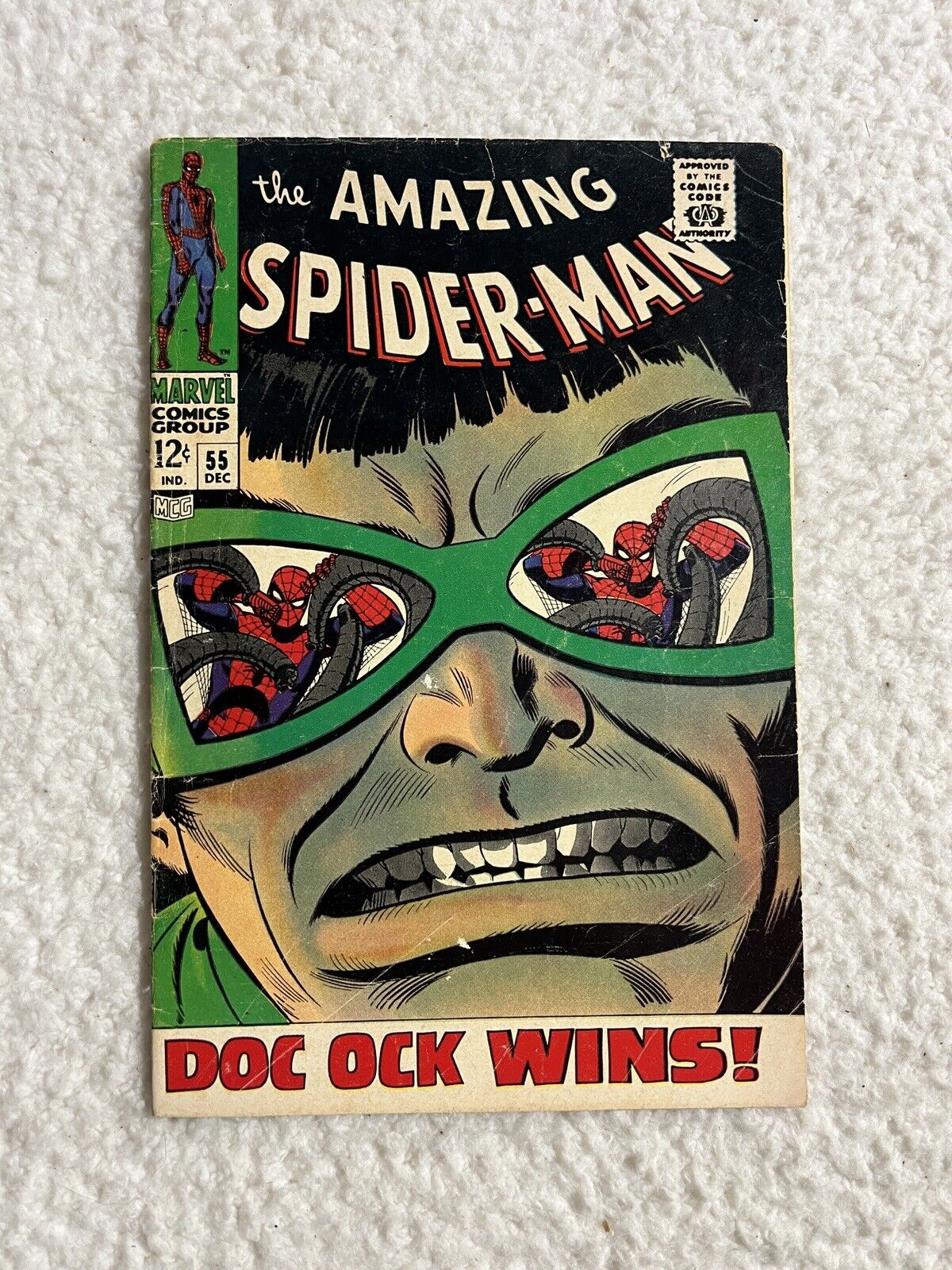 Amazing Spider-Man #55 Doctor Octopus Silver Age Marvel Comics 1967