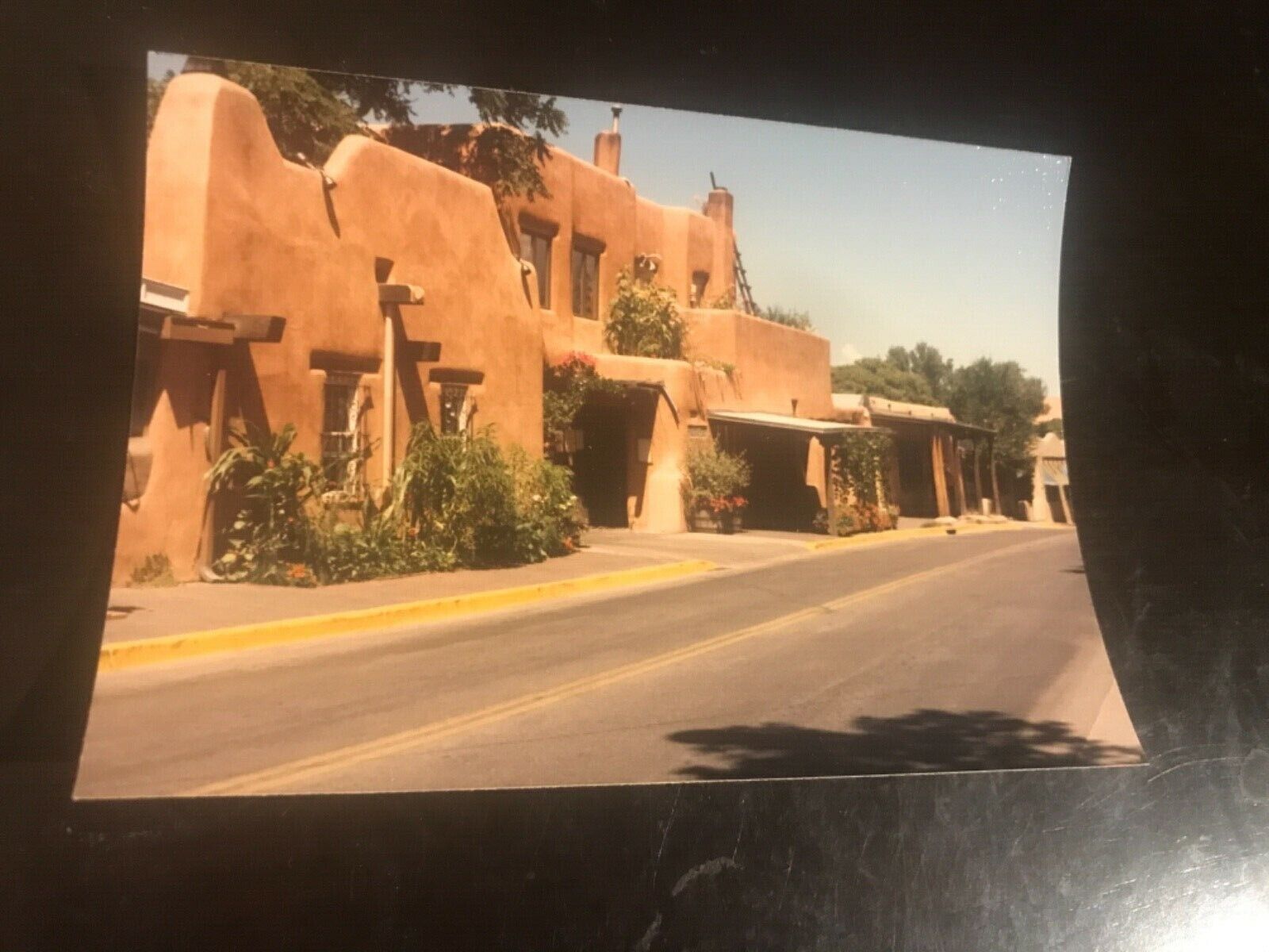 Vintage Photograph New Mexico Adobe Homes Santa Fe