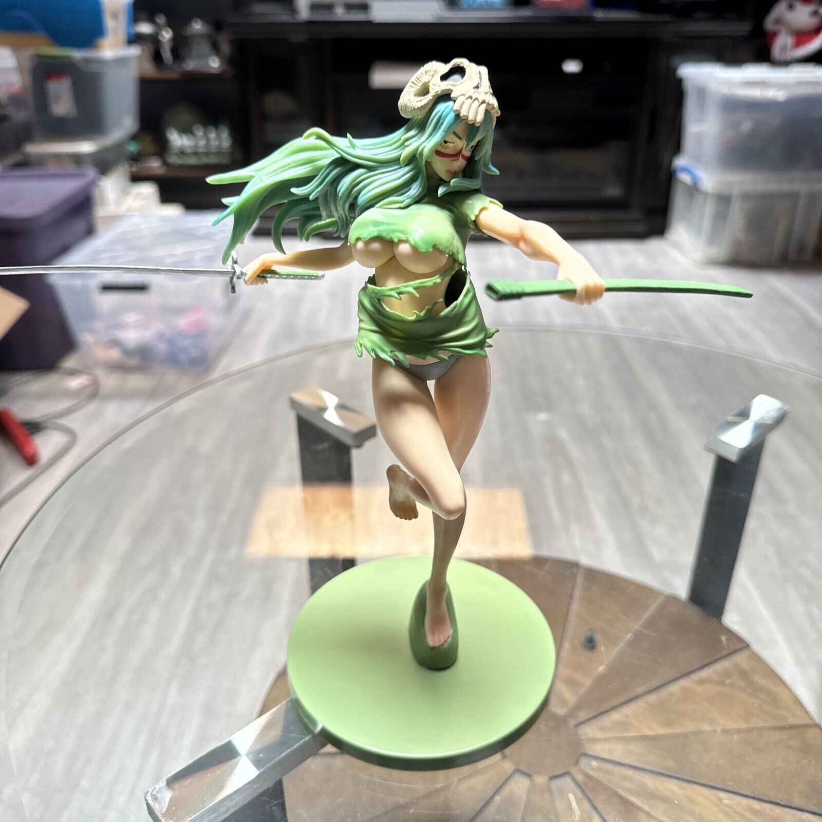Anime Bleach Neliel Tu Oderschvank Model Sexy Girl 9.5\'\' PVC Figure Statue Model