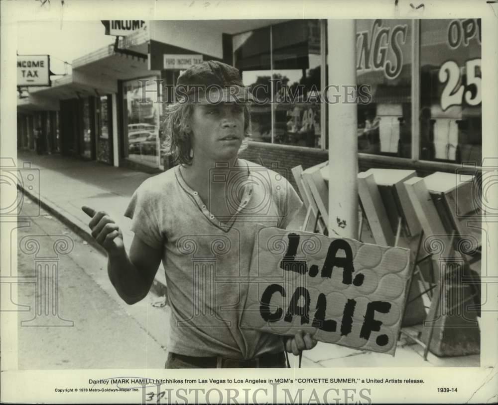 1978 Press Photo Actor Mark Hamill in \