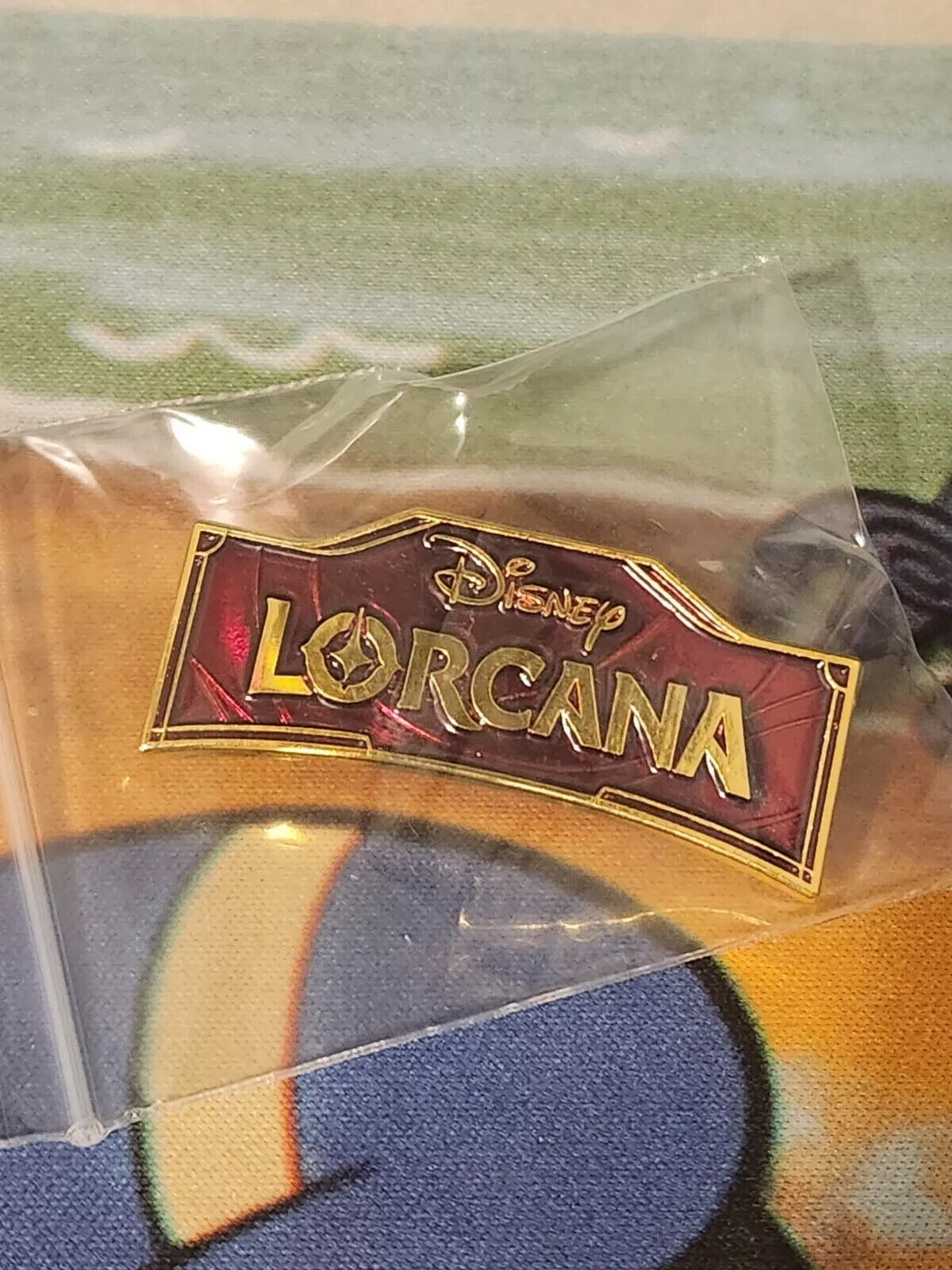 Disney Lorcana Pin - Organized Play League Promo - RED - URSULAS RETURN NEW