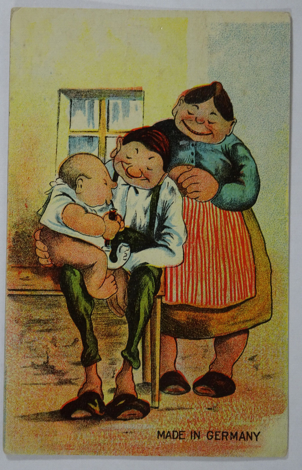 1908 German Humor Postcard \