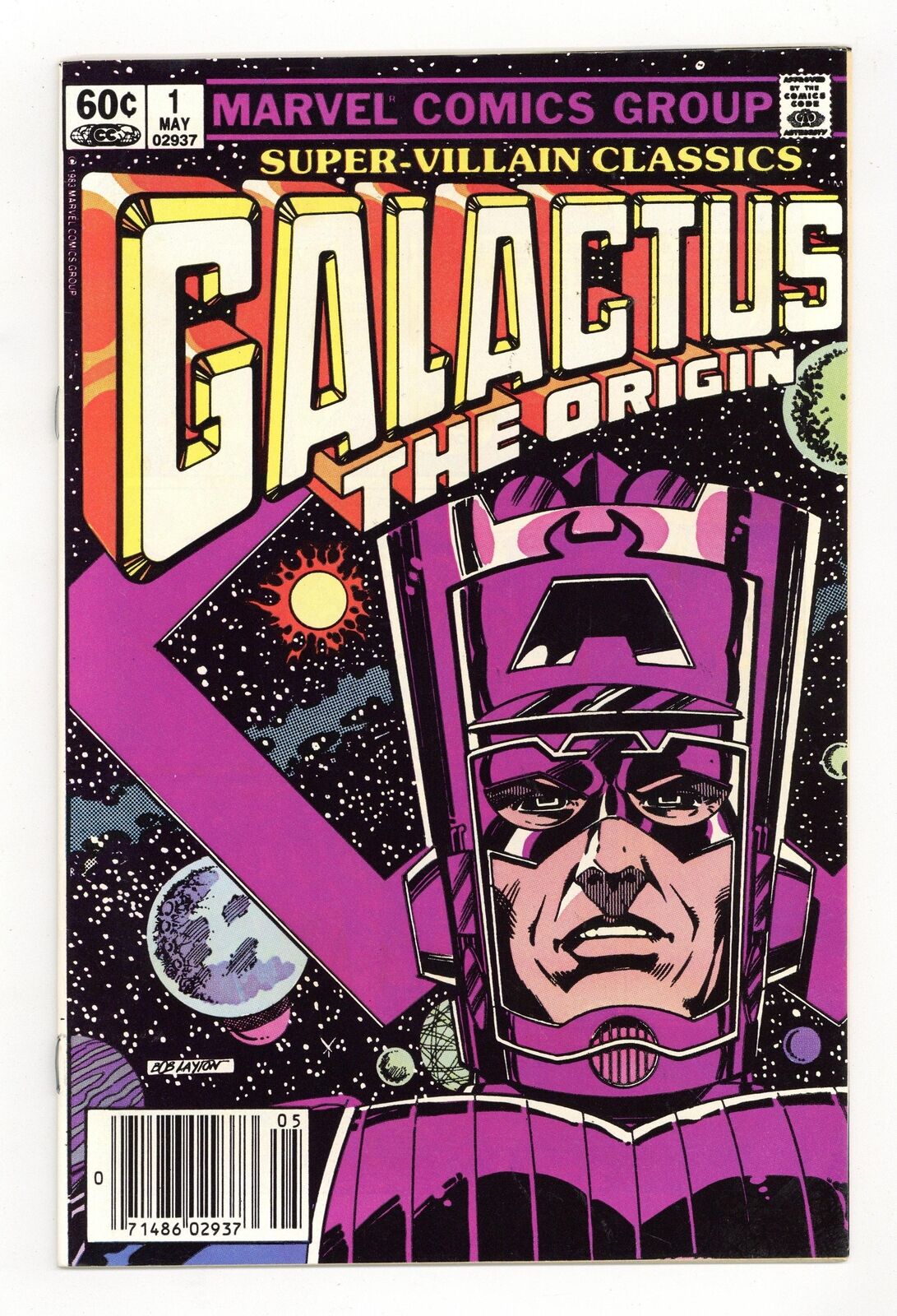 Super-Villain Classics Galactus the Origin #1 FN 6.0 1983
