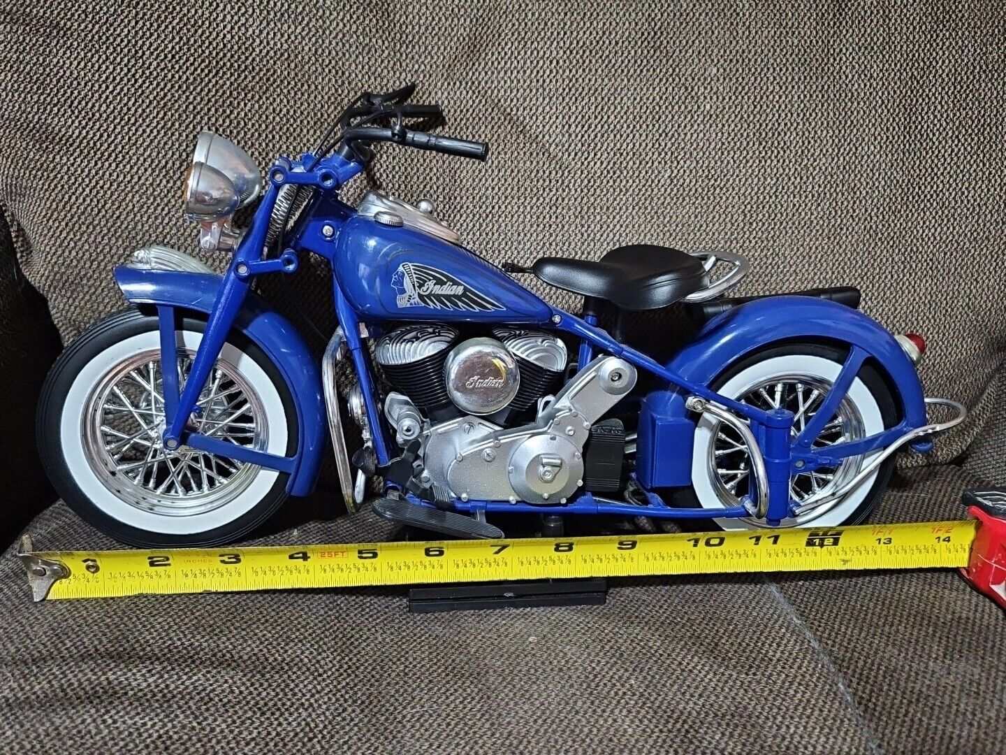 Indian Chief IMMI 1998 Model (Blue Motorcycle)