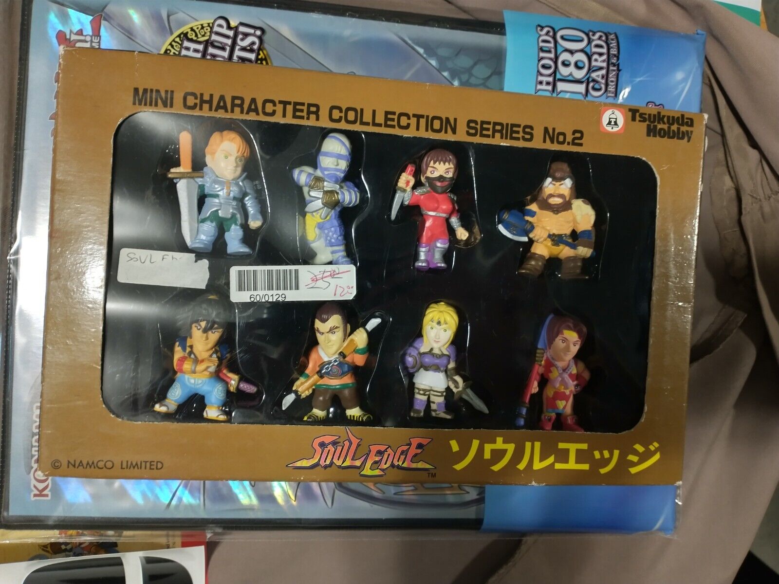 Soul Edge Mini Figure 8pc Set Namco Character Collection Soulcalibur PlayStation