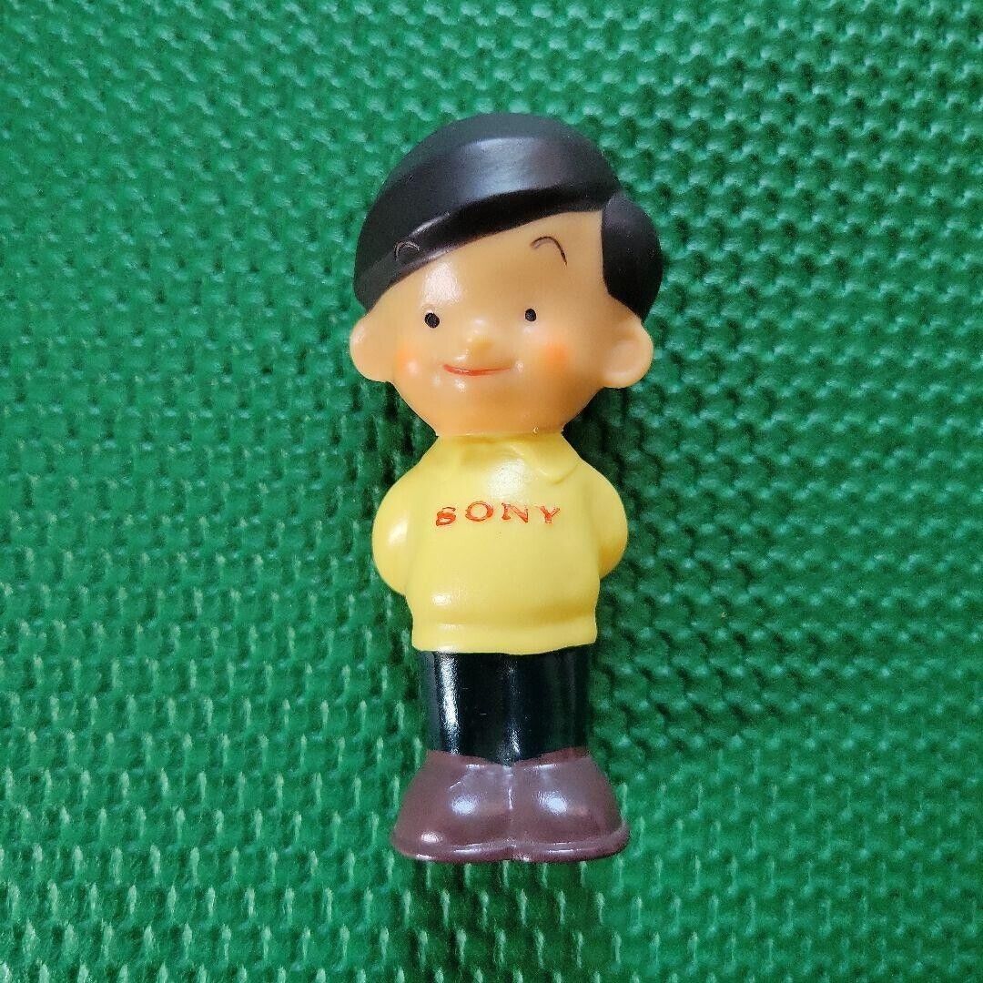 Vintage SONY BOY Soft Vinyl Figure Good Condition Rare Japan