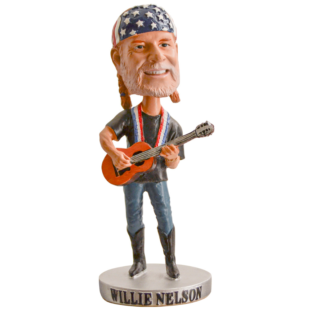 Willie Nelson Musician Country Music Bobblehead