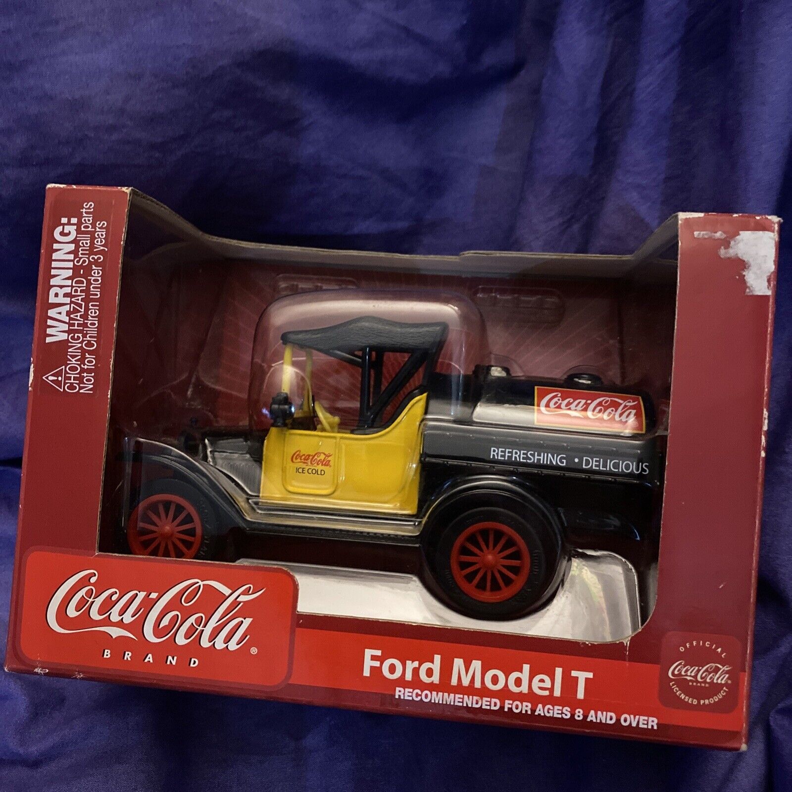 Gearbox Coca-Cola Ford Model T  Coin Bank With Detachable Keys - New in Box