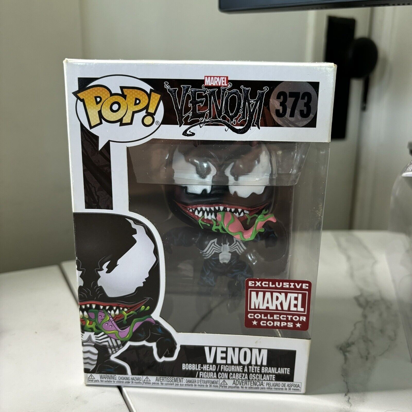 Funko Pop Exclusive Marvel Collector Corps-Venom #373