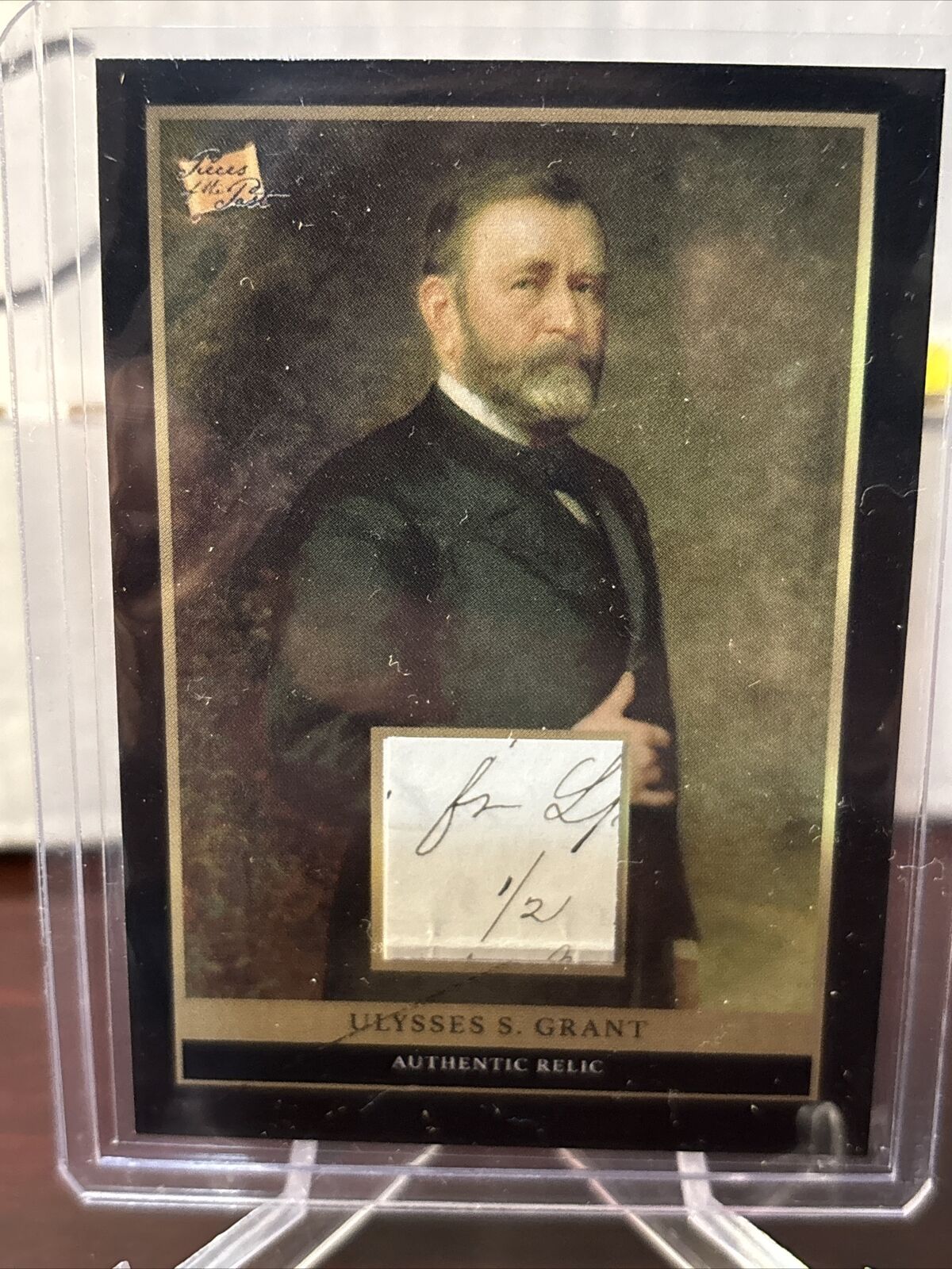 Pieces Of The Past 2024 Ulysses S. Grant Handwritten  Relic