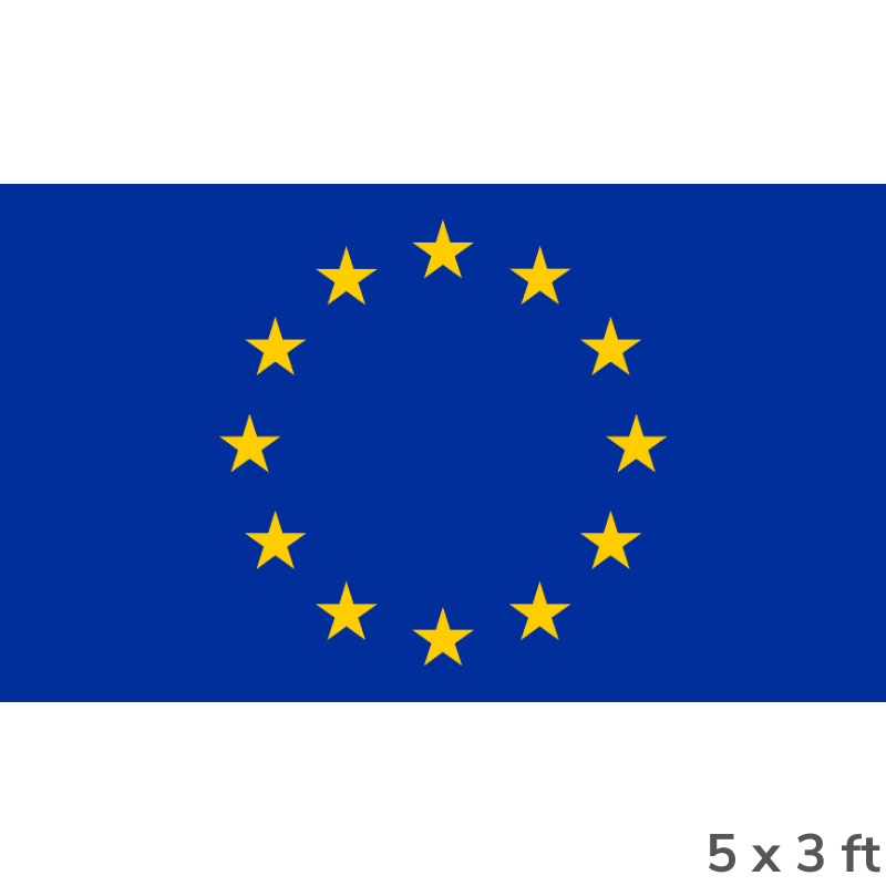 5x3' European Union EU Flag - Sale Was £6.99 Now £3.99 - 