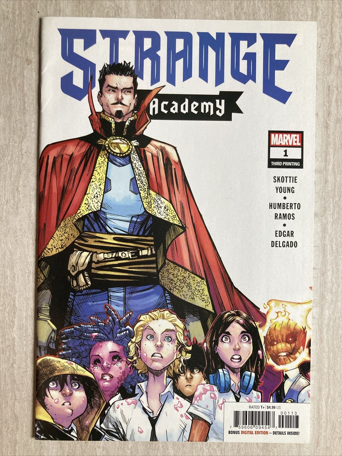 Strange Academy #1 (Marvel Comics 2020) 3rd Print Humberto Ramos Variant