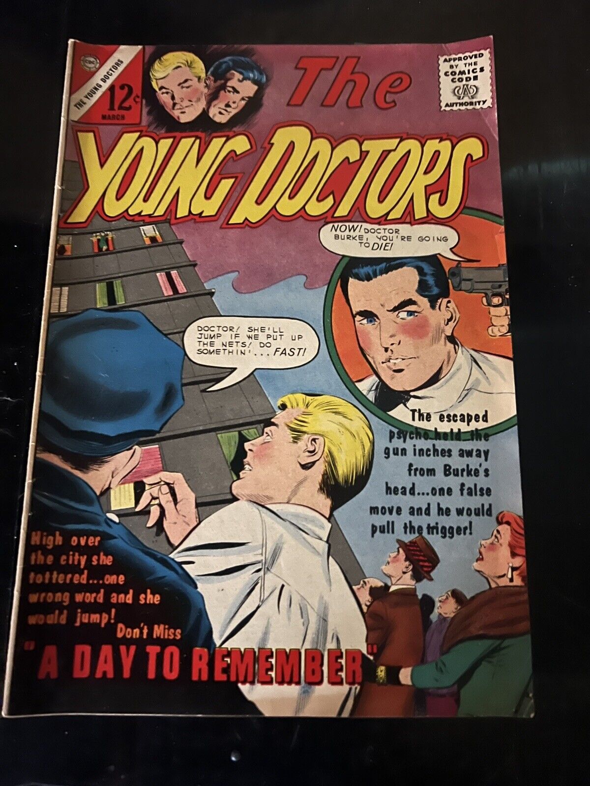 THE YOUNG DOCTORS #2 Fine-, Dick Giordano cover, oddball Charlton title 1963 HTF