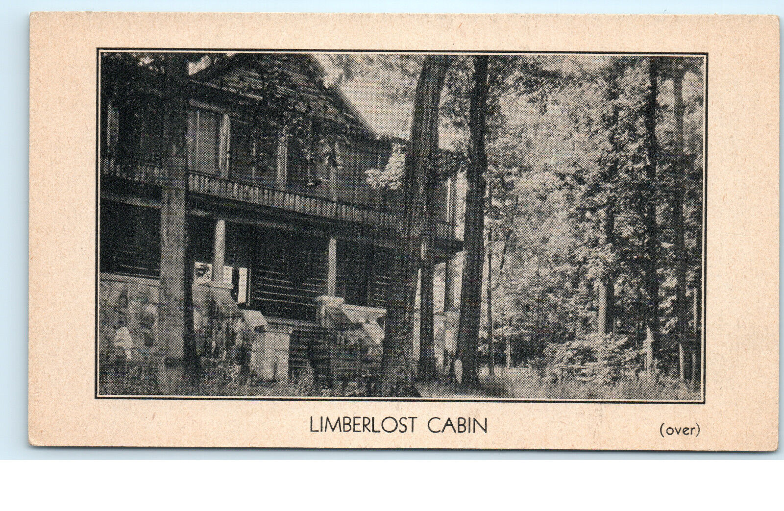 Limberlost Cabin Sylvan Lake Near Kendallville Indiana Vintage Postcard E80