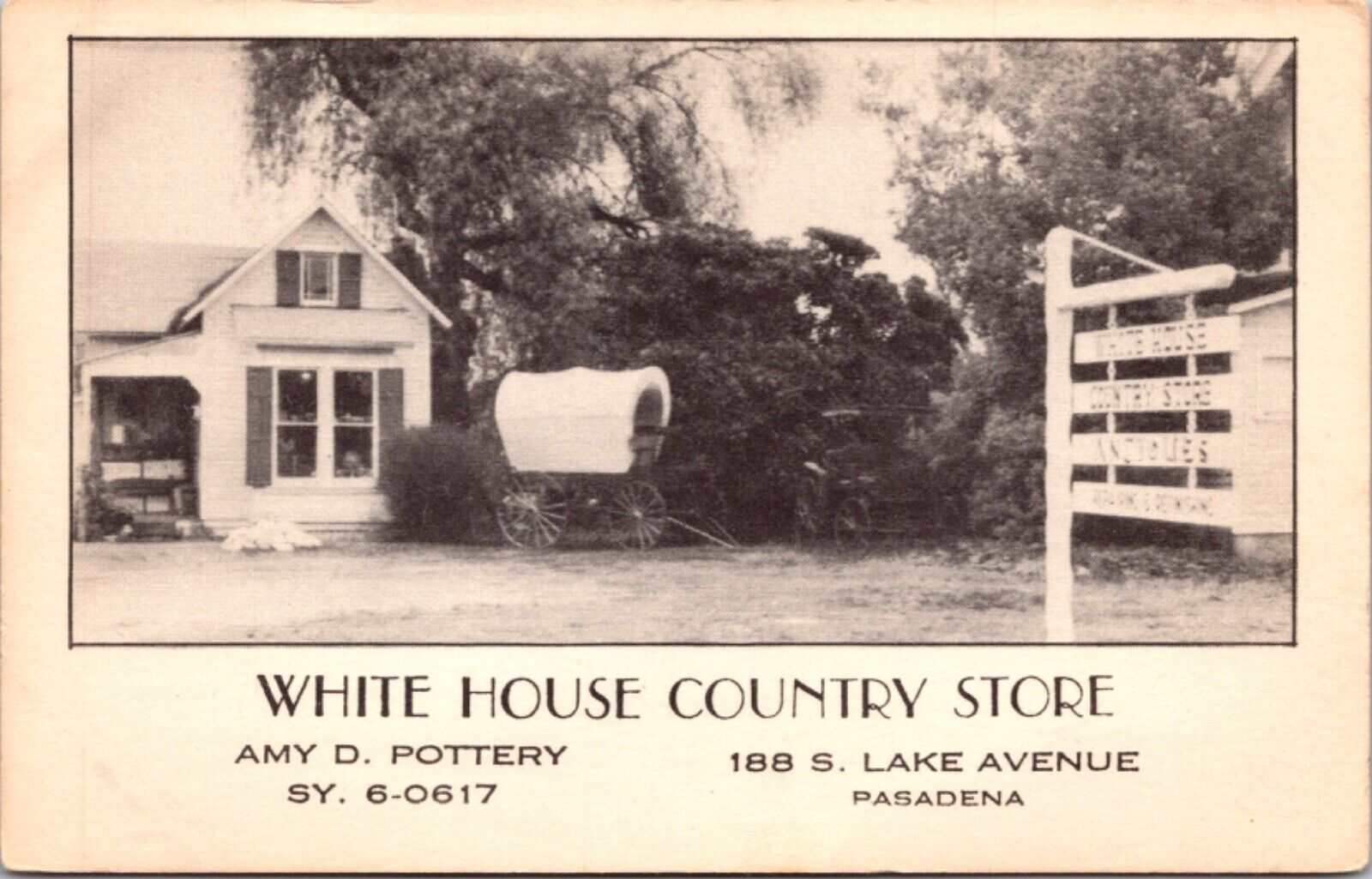 PC White House Country Store Antiques 188 S. Lake Avenue in Pasadena, California