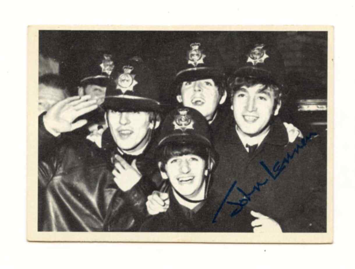 The Beatles 1964 Topps Black and White Trading Card No. 132 3rd Series