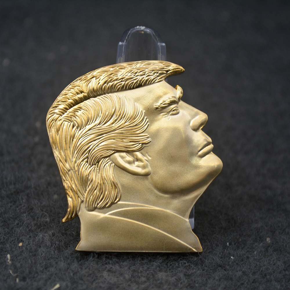 2020 Donald Trump Gold Plated Commemorative Coin Make America Great Again