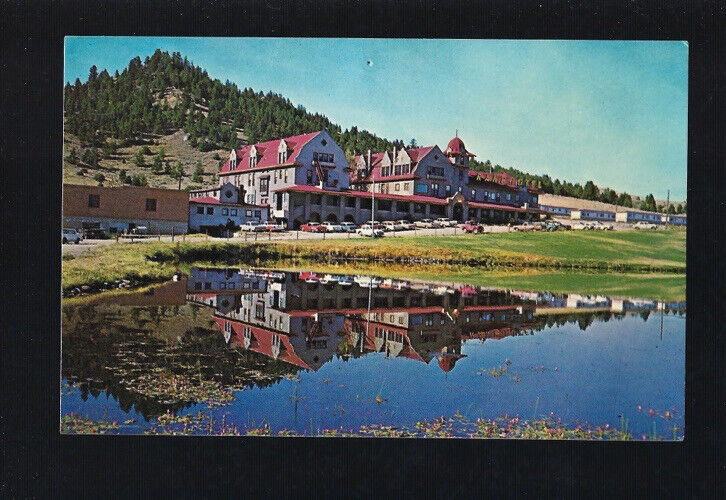 c.1940s Diamond S Ranchotel Hot Springs Boulder Montana MT Postcard UNPOSTED