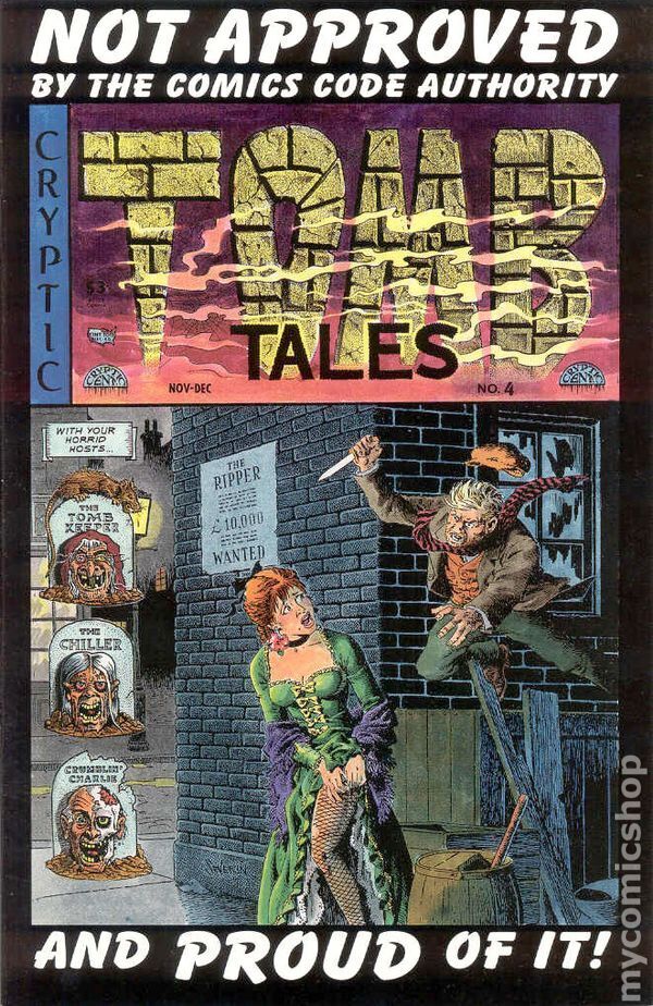 Tomb Tales #4 VF 1997 Stock Image