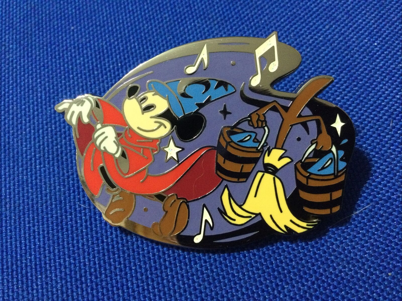Disney Pin - Fantasia 80th Anniversary Mickey Sorcerers Apprentice & Broom D23