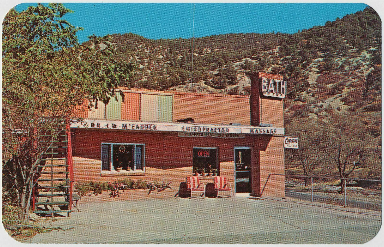 Vapor Cave, Mineral Vapor Baths, Chiropractor, Glenwood Springs, Colorado