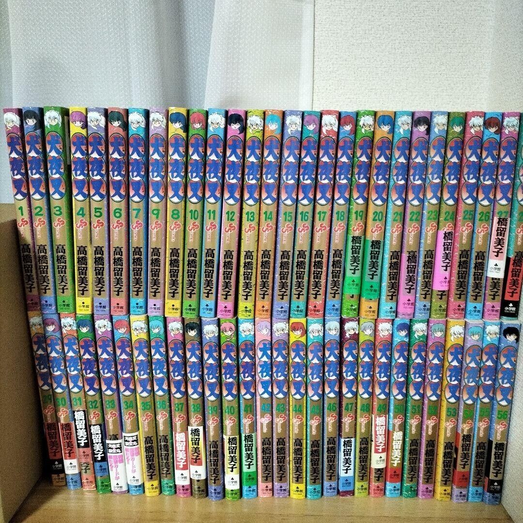 Inuyasha Vol.1-56 complete Manga set Rumiko Takahashi Japanese Comic Japan