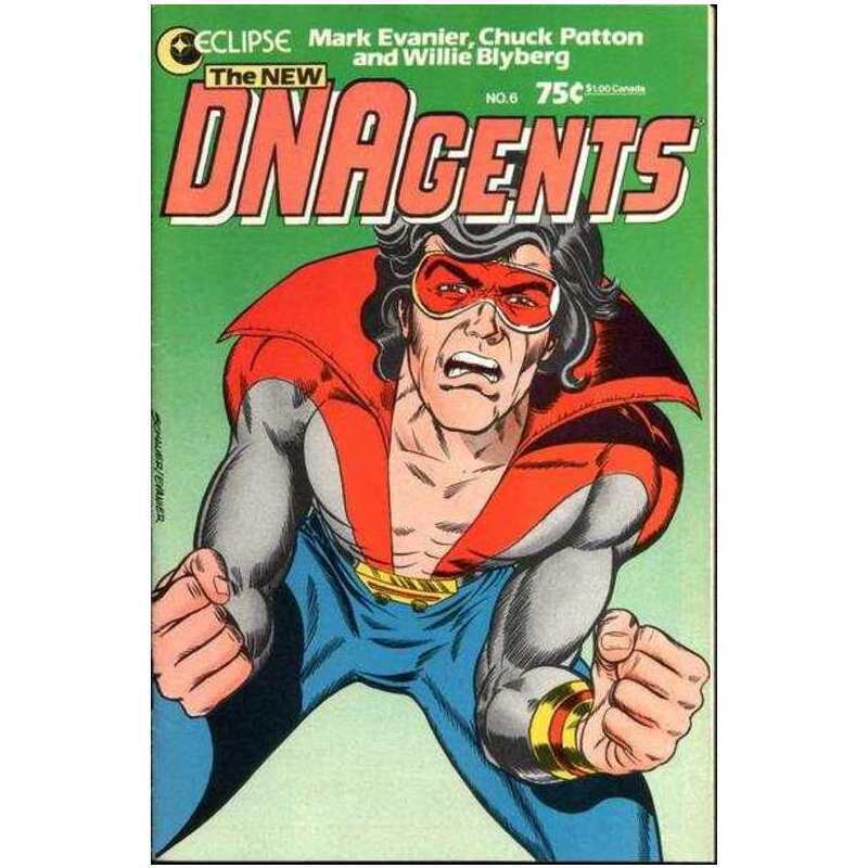 New DNAgents #6 in Very Fine condition. Eclipse comics [w%