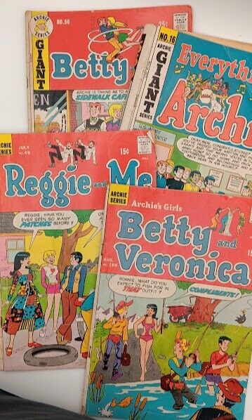 Vintage 4 Assorted Archie Comics 1971 & 1973