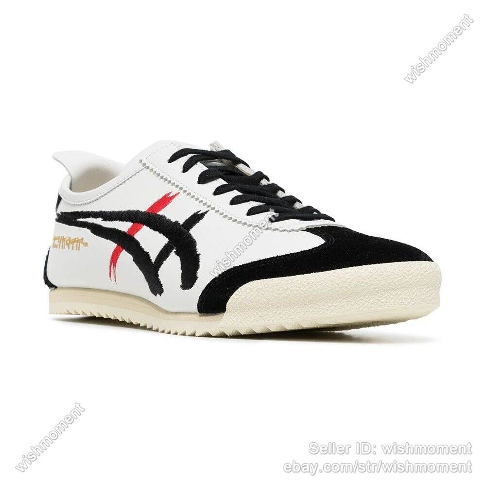 Onitsuka Tiger MEXICO 66 Deluxe Unisex Athletic Sneaker White/Black 1181A119-100