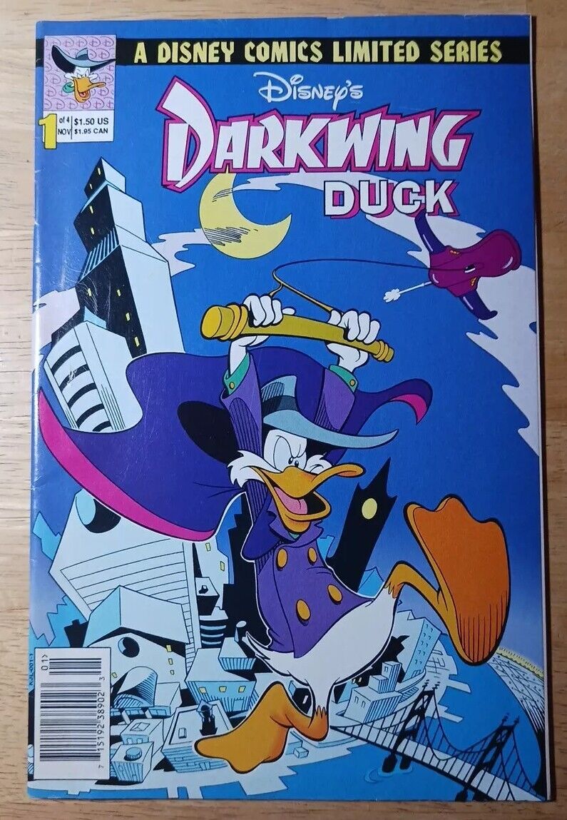 DARKWING DUCK #1 Disney Comics 1991, (newstand version) Great Condition