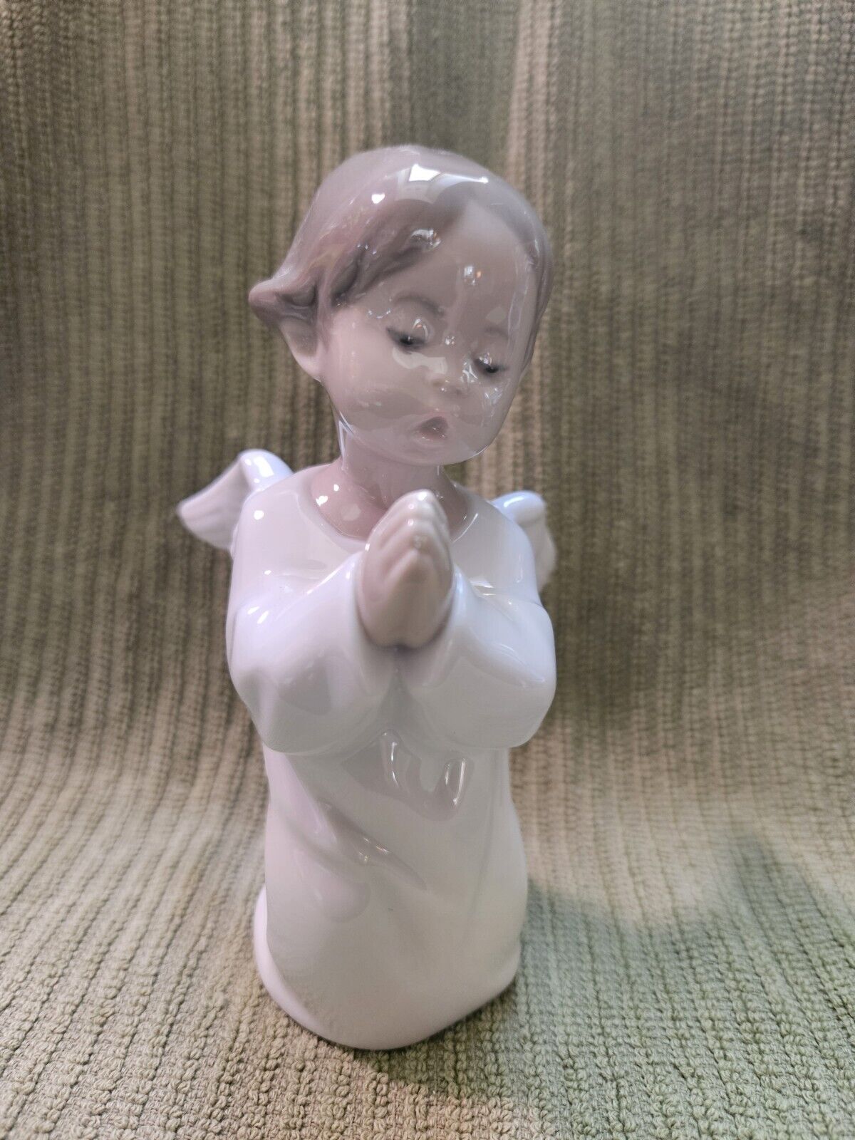 Lladro Angel Boy Cherub Praying Porcelain Figurine No. 4538 MINT With Box